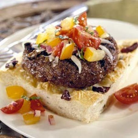 Grilled Porcini Mushroom Burgers