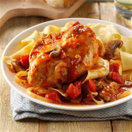 Contest-Winning Chicken Cacciatore