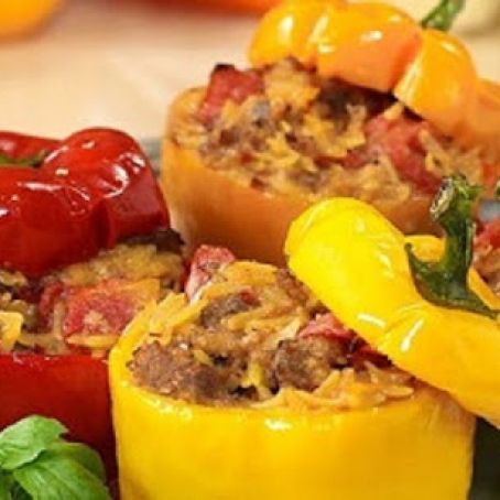 Cheesy Italian Stuffed Peppers
