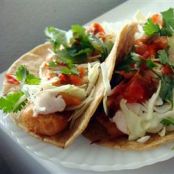 Crispy Black Cod Tacos