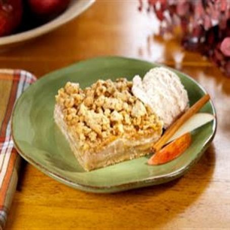 Caramel Apple Oat Squares