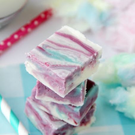 Cotton Candy Fudge