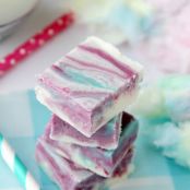 Cotton Candy Fudge