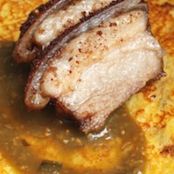 Pork Belly with Corn Crêpes (Overnight)
