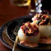 Lamb & Spinach-Stuffed Onions
