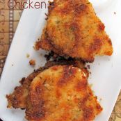 Oven Fried Parmesan Chicken