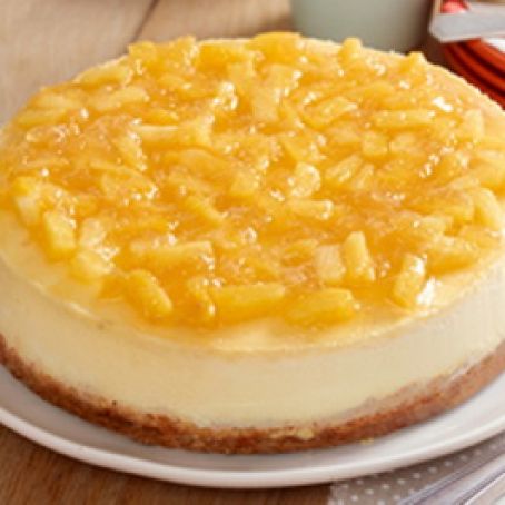 Pineapple-Topped New York Cheesecake