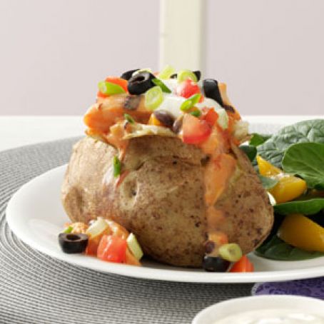 Super-Stuffed Mexican Potatoes Recipe