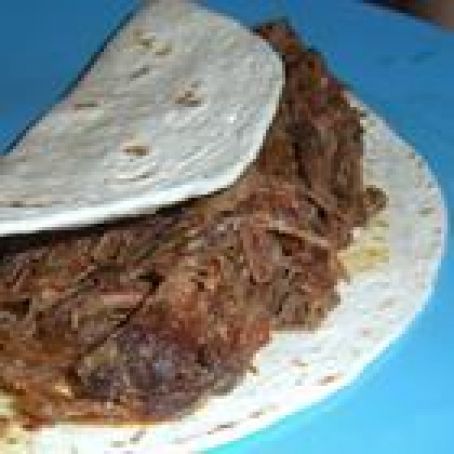 Shredded Tri-Tip for Tacos in the Slow Cooker