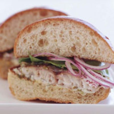 Spicy Snapper Sandwiches