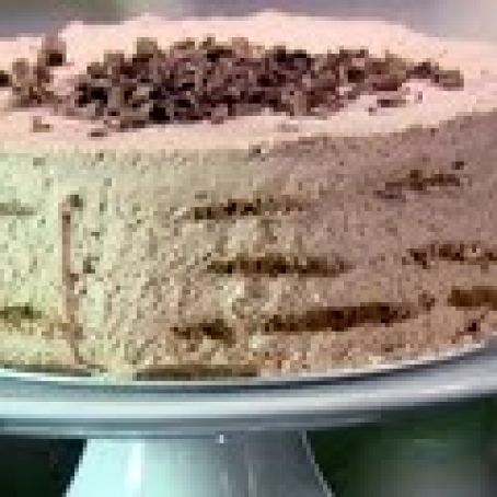 Mocha Chocolate Icebox Cake