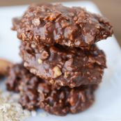 Healthier Chocolate No-Bake Cookies