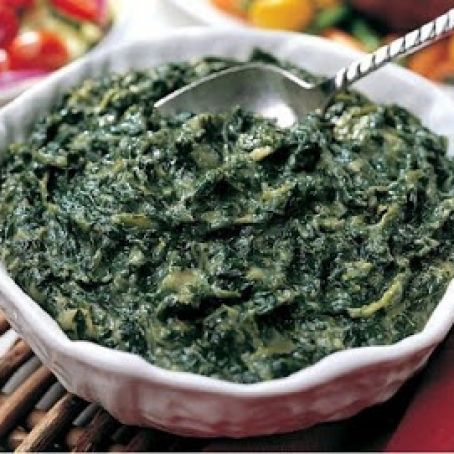 Spinach, Creamed