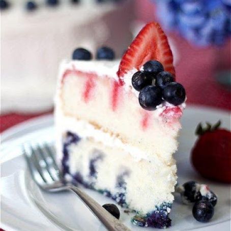 Patriotic Poke Cake