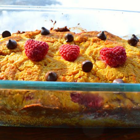 Coconut Flour Raspberry Sweet Bread