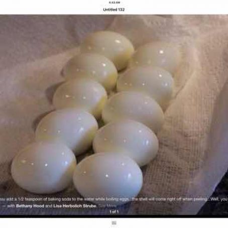 easy peel boiled eggs