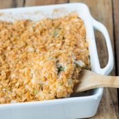 Cheesy Broccoli Chicken and Rice Casserole