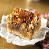 CHOCOLATE PECAN PIE BARS