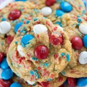 Cookies: Fireworks Pudding Cookies