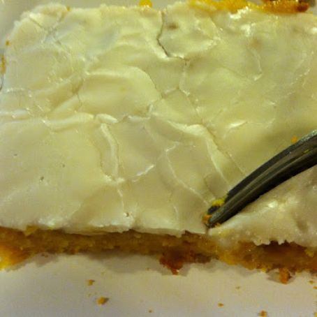 Cinnamon Roll Vanilla Pumpkin Sheet Cake