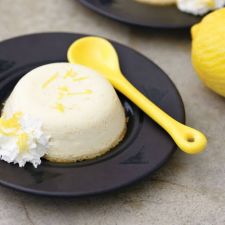 Low Carb Lemon Mascarpone Flan