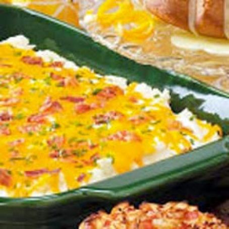 Everything Mashed Potato Casserole