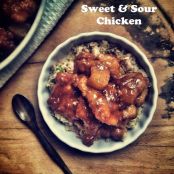 Paleo Sweet and Sour Chicken. from Brittany Angell
