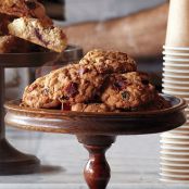 Bacon, Oatmeal, and Raisin Cookies