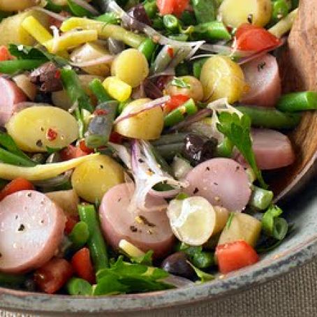 Three-Color Potato SaladT