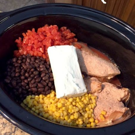 Fiesta Chicken Crock Pot Recipe 3 8 5