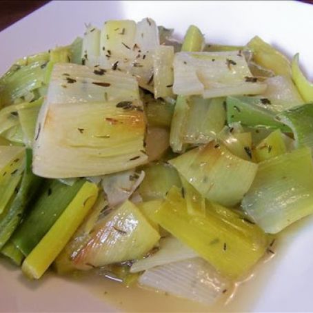 Braised Leeks