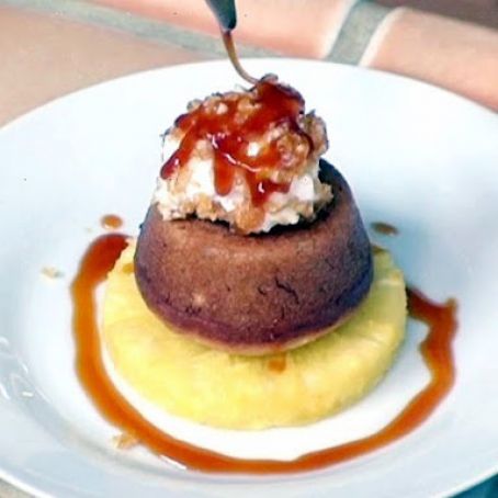 Banana Coconut Luau Cake