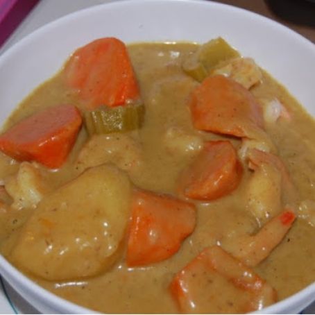 HAWAIIAN SHRIMP OR CHICKEN CURRY