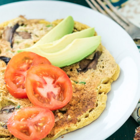 Another yummy Chickpea Omelet
