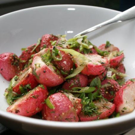 Roasted Radish Salad
