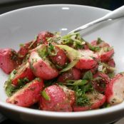 Roasted Radish Salad
