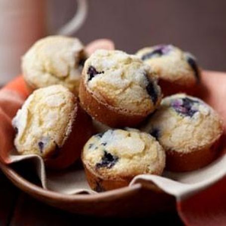 Brown Butter Blueberry Muffins
