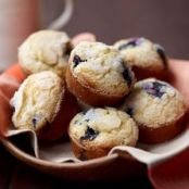 Brown Butter Blueberry Muffins