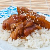 Honey Bourbon Crock Pot Chicken