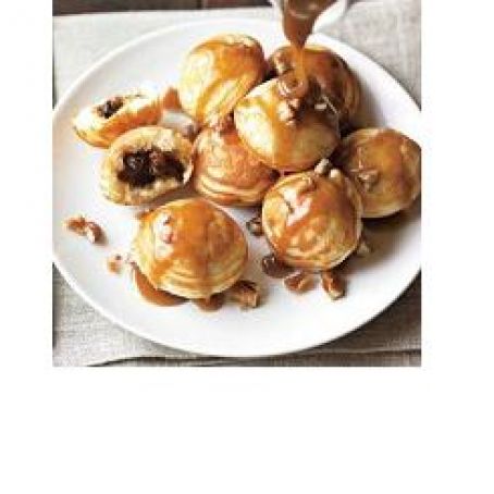 Sticky Toffee Filled Pancakes