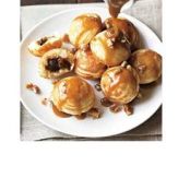 Sticky Toffee Filled Pancakes