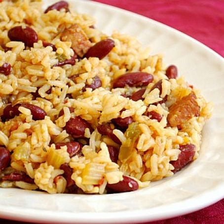 YELLOW RICE WITH BEANS