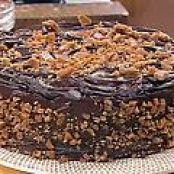 Sour Cream Toffee Fudge Cake