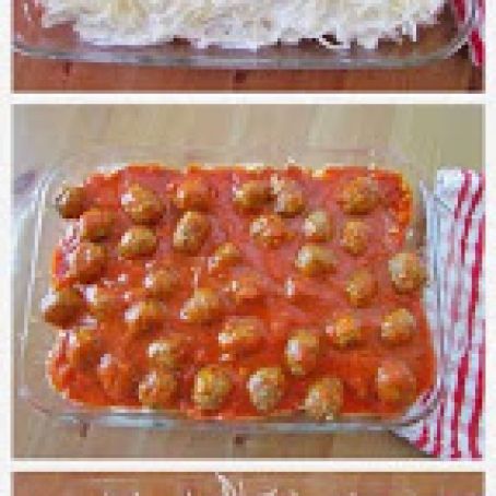 Meatball Sub Casserole