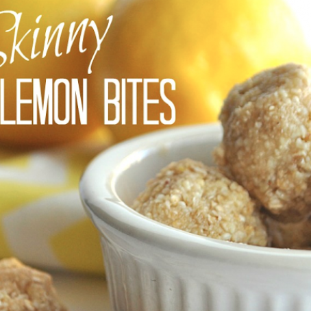 Skinny Lemon Bites