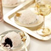 Mini Chocolate-Coconut Cakes