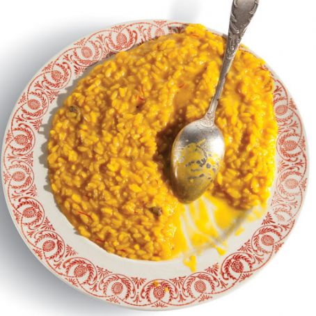 Risotto alla Milanese--Saveur