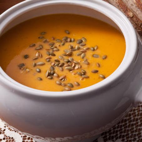 Roasted Butternut Squash Soup Recipe