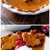 The Great Pumpkin Pie Recipe