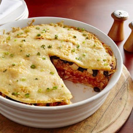 Chicken Enchilada Pie